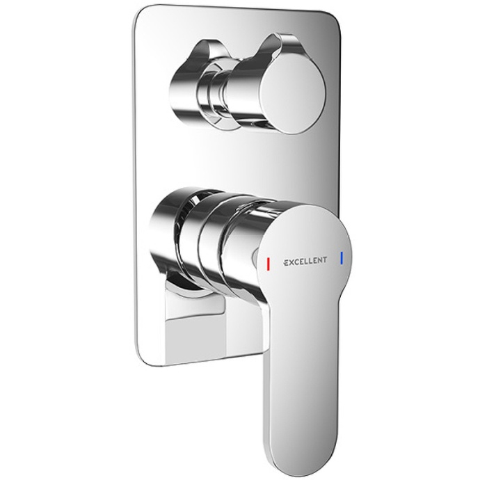 Смеситель для душа встраиваемый Excellent Oxalia хром AREX.9045CR - 0