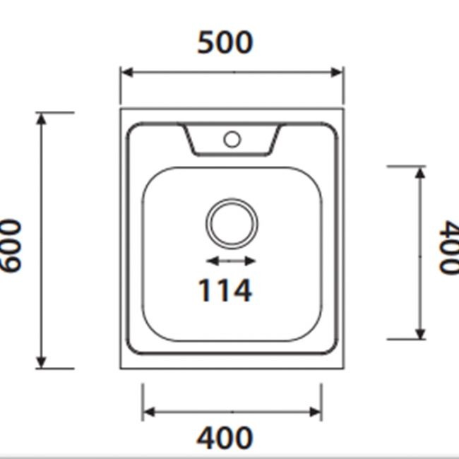 Мойка кухонная Kaiser KSS-6050 - 1