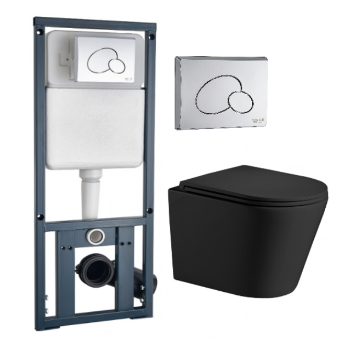 Комплект Weltwasser MARBERG 410 + SALZBACH 004 MT-BL + MAR 410 RD  10000006946 - 0