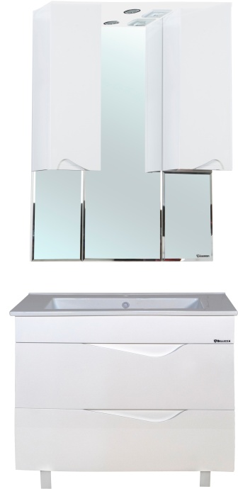 Тумба для комплекта Bellezza Эйфория 105 белая 4639118660019 - 1