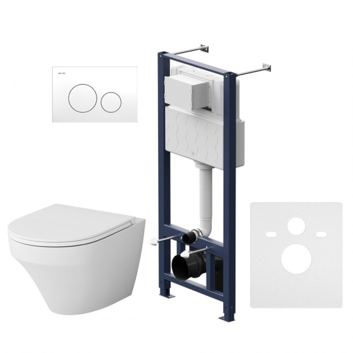 Комплект AM.PM Inspire IS49001.501700 с сиденьем микролифт - 1