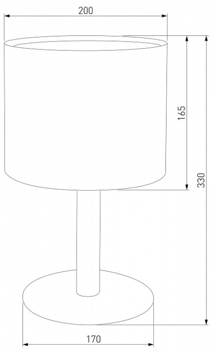 Настольная лампа декоративная TK Lighting Deva 5217 Deva White - 1