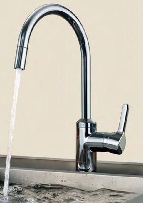 Смеситель для кухонной мойки Kludi Bingo star хром  428039678 - 5