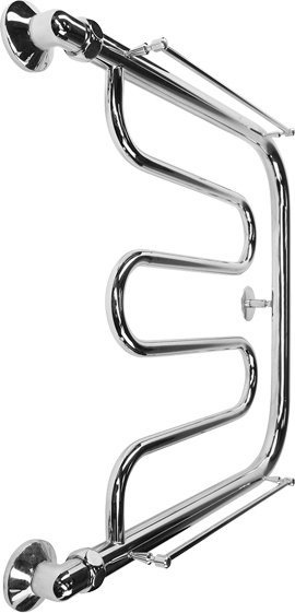 Водяной полотенцесушитель Terminus Фокстрот 500x500 Хром 4620768881282 - 4