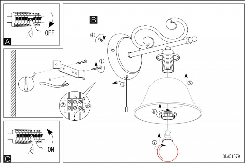 Бра Eglo ПРОМО Murcia 91006 - 3