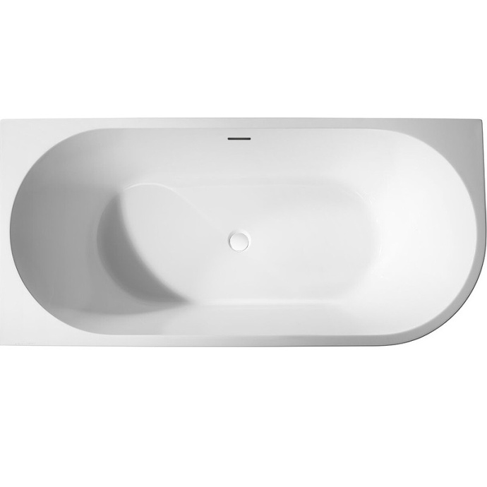 Акриловая ванна ABBER 150х78 белый  AB9257-1.5 L - 0