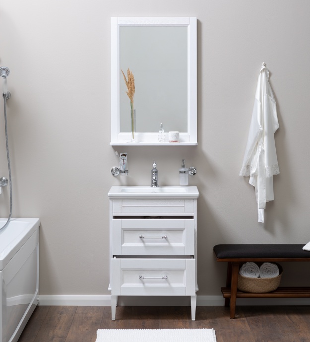 Мебель для ванной Aquanet Бостон 60 ясень 206550 - 2