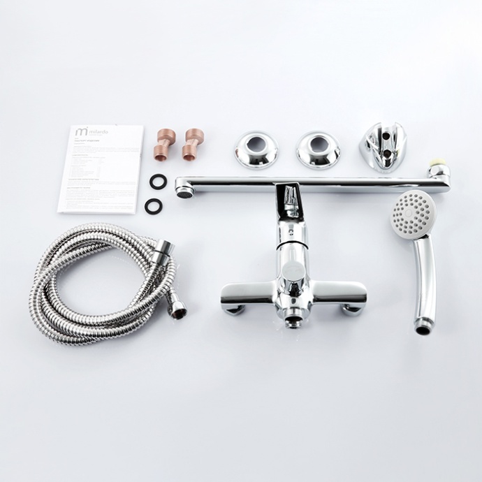 Смеситель Milardo Nelson NELSBLCM10 универсальный - 6