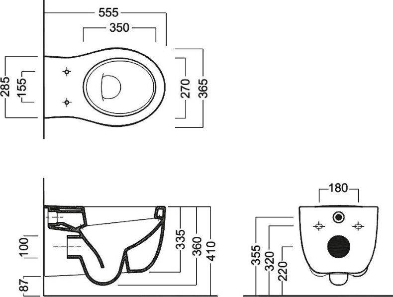 Подвесной унитаз Hatria Le fiabe  Y1AC01 - 9