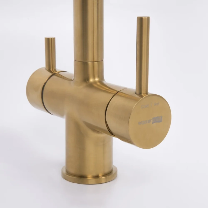 Смеситель для кухни Wasserkraft золото матовый A8387 - 8