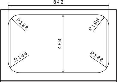 Мойка кухонная Florentina Крит 860 жасмин 20.115.E0860.201 - 2