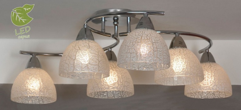 Люстра на штанге Lussole Zungoli GRLSF-1603-06 - 2