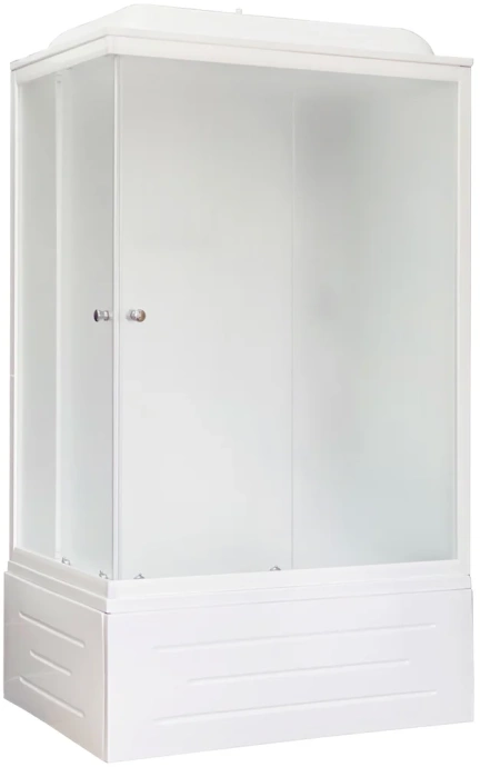 Душевая кабина Royal Bath 120x80 R стекло матовое профиль белый RB8120BP5-WC-R - 0