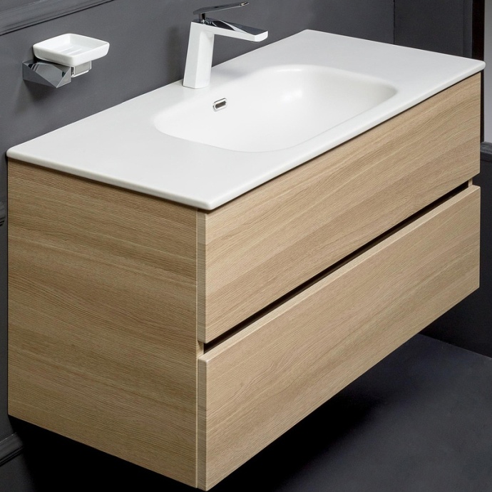 Тумба под раковину Armadi Art Vallessi 80 светлое дерево  837-080-L - 0