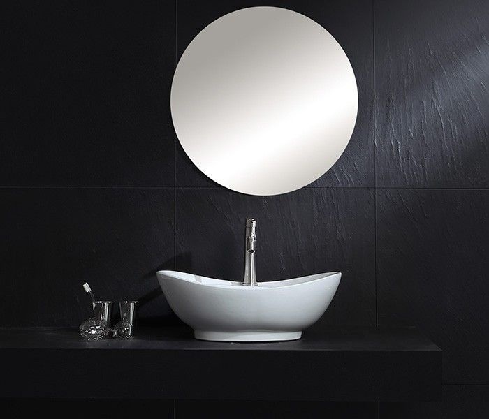 Раковина накладная Ceramalux N белый  9018 - 7