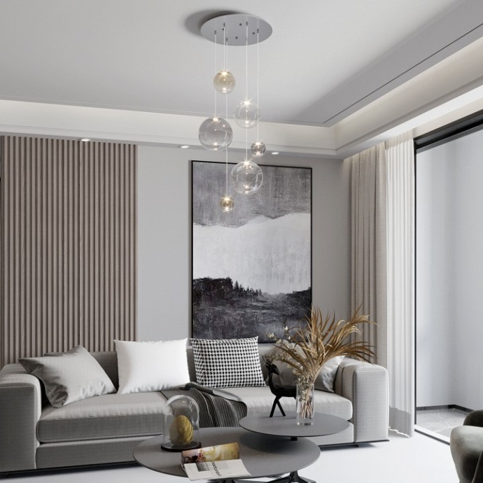 Подвесной светильник Eurosvet Wonder 50230 LED хром - 1