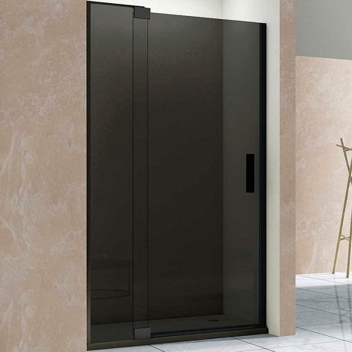 Душевая дверь Vincea Extra 120 черная стекло тонированное VDP-1E1112CGB - 0