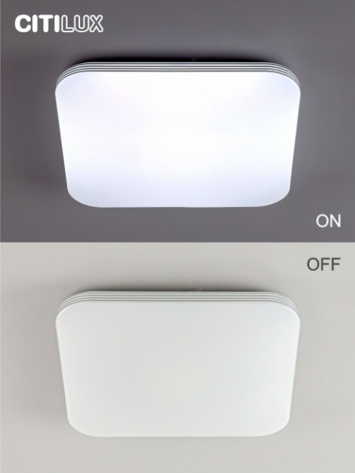 Потолочный светодиодный светильник Citilux Симпла CL714K480G - 4