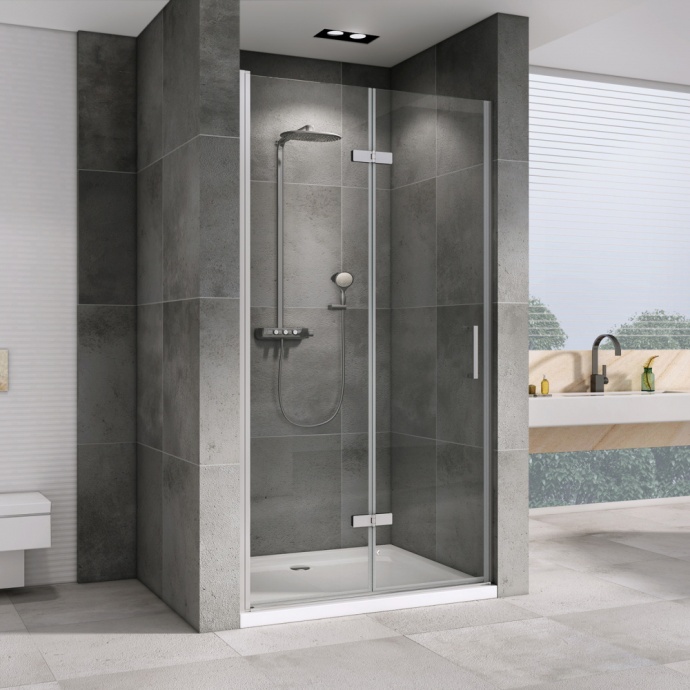 Душевая дверь Abber Zart 70 хром  AG08070P - 1