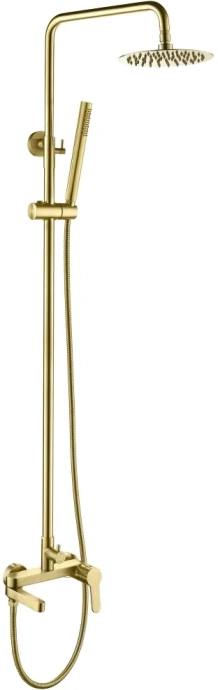 Душевая стойка BelBagno Delta золото брашированное DEL-VSCM-BORO - 0