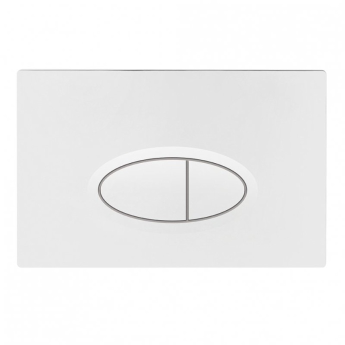 Кнопка смыва BelBagno белая глянцевая  BB052BL - 0