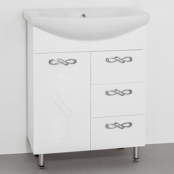 Мебель для ванной Style Line Венеция 65 белая - 2