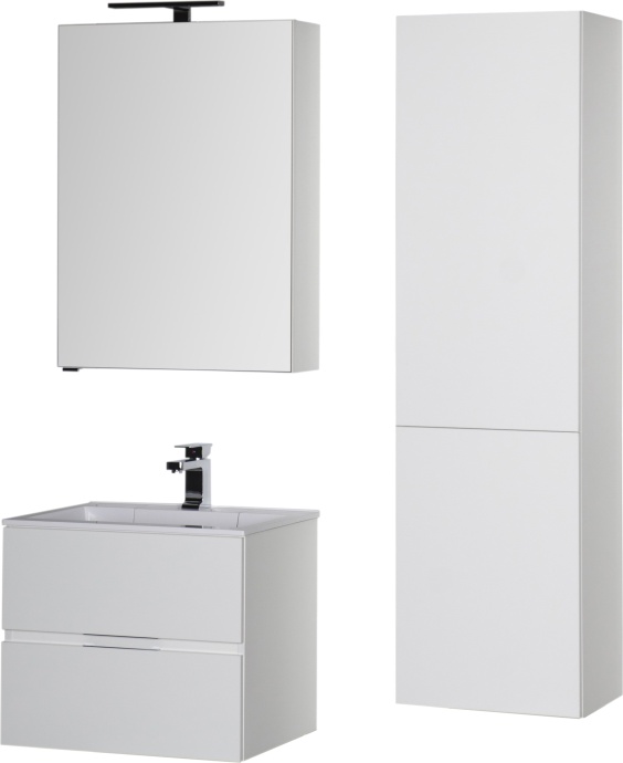 Тумба с раковиной Aquanet Алвита 70 белая - 4