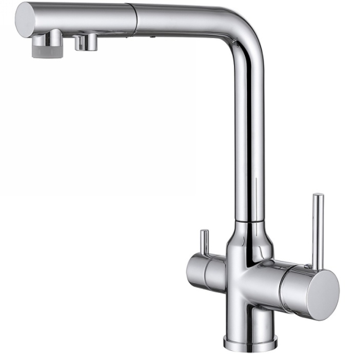 Смеситель для кухни Abber Emotion хром AF8814 - 0