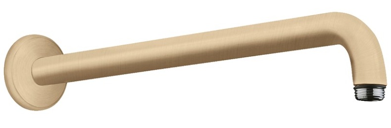 Кронштейн для верхнего душа Hansgrohe шлифованная бронза 27413140 - 0
