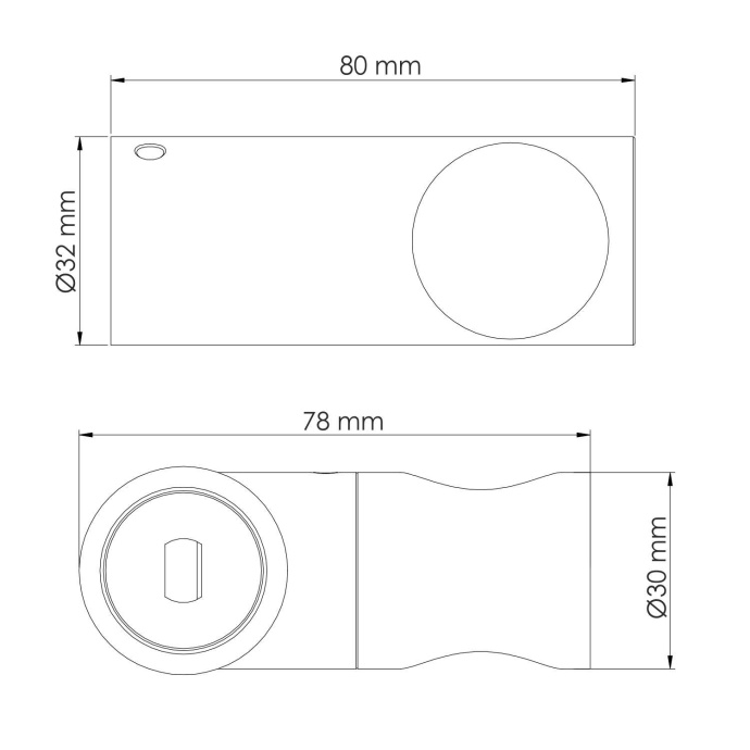NEW A324 Настенный держатель лейки - 2