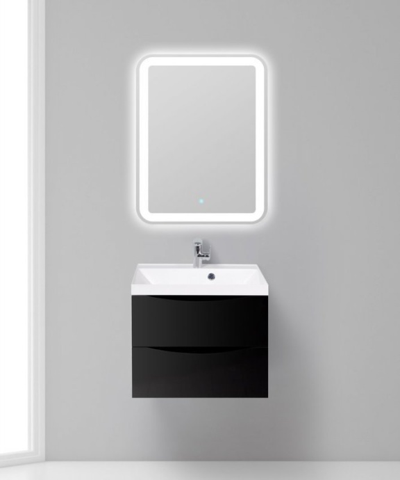 Тумба под раковину Belbagno Marino 60 белый матовый MARINO-600-2C-SO-BO-P - 7