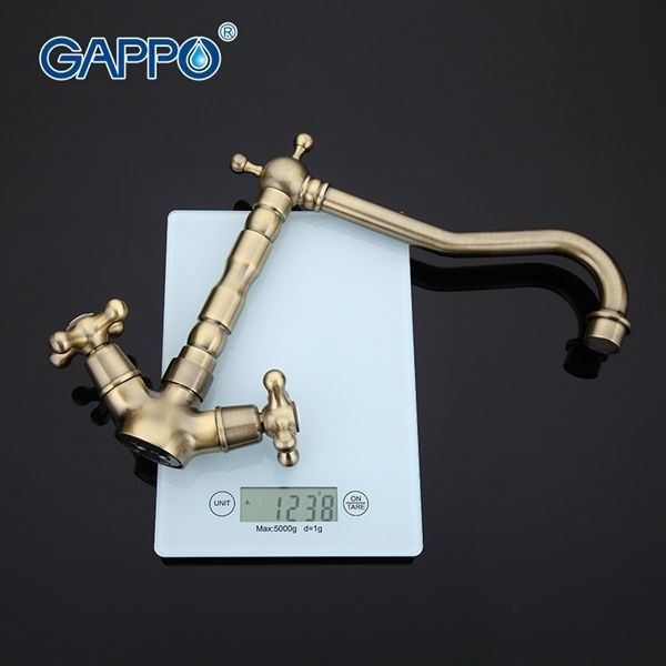 Смеситель для кухни Gappo бронзовый G4063-4 - 4