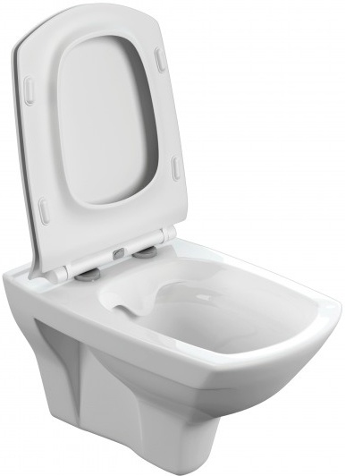 Унитаз подвесной Cersanit Carina XL Clean On DPL EO slim S-MZ-CARINA-XL-COn-S-DL-w - 9