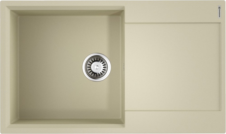 Мойка кухонная Omoikiri Daisen 86 ваниль 4993694 - 0