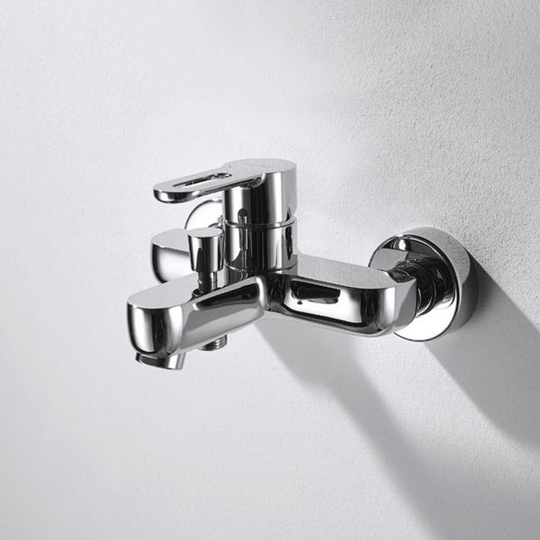 Смеситель Bravat Stream-D F637163C-B для ванны с душем, с лейкой - 2