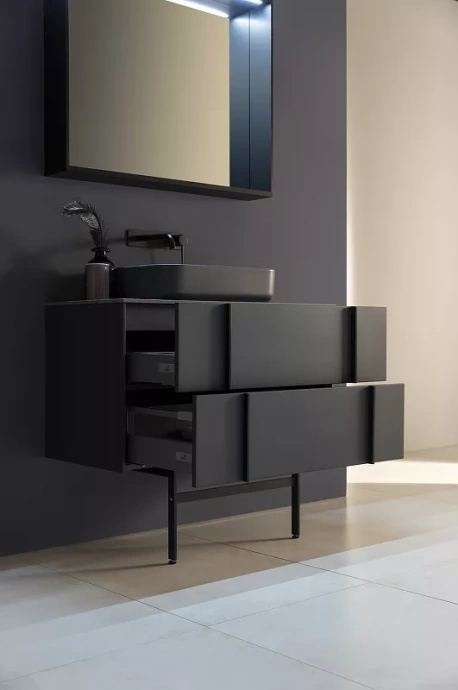 Тумба под раковину Allen Brau Reality 120 черный матовый 1.32008.AM - 7