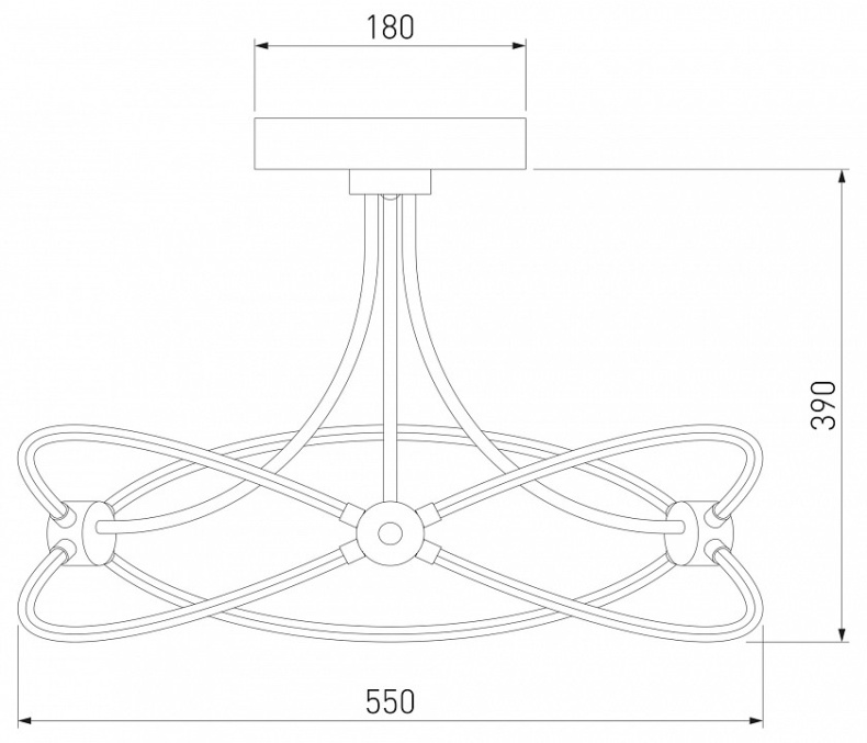 Потолочная люстра Eurosvet Petto 90246/6 хром Smart - 2