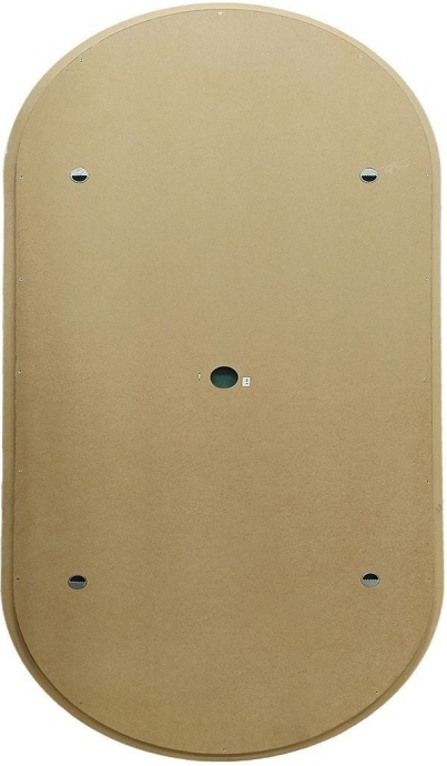 Зеркало Art&Max Bari 120, с подсветкой, графит AM-Bar-700-1200-DS-F - 5