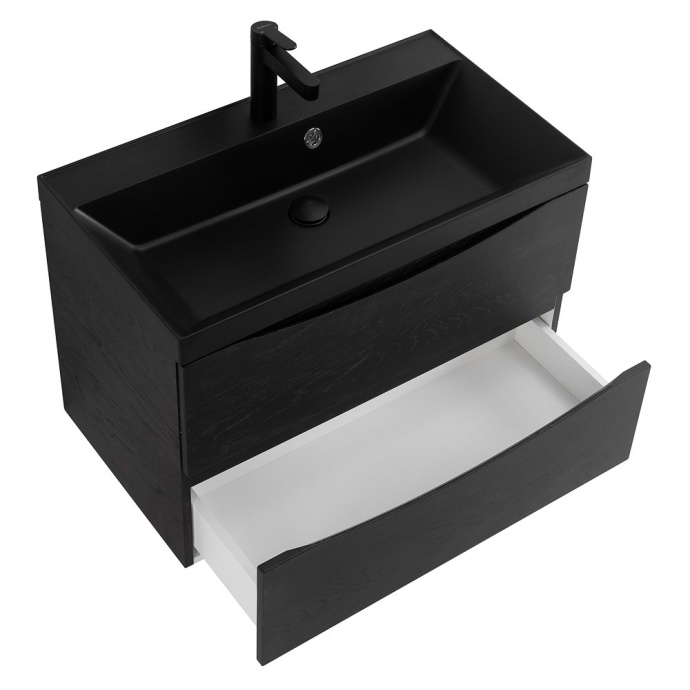 Комплект мебели Belbagno Marino 80 темное дерево - 18