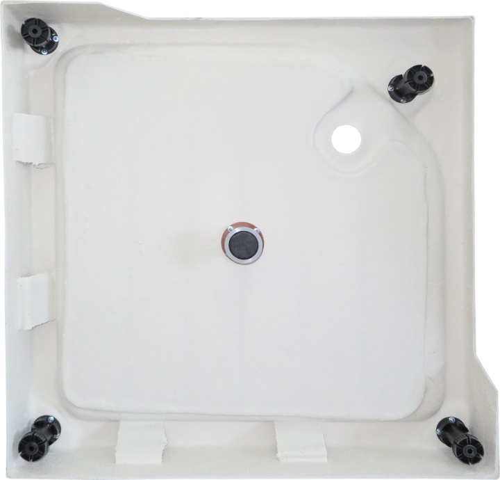 Квадратный душевой поддон Royal bath  90 см (RB 90HP) RB90HP - 2