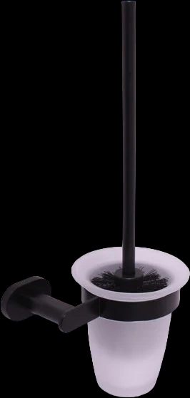 Ершик для унитаза Rav Slezak Yukon черный матовый YUA0500CMAT - 0