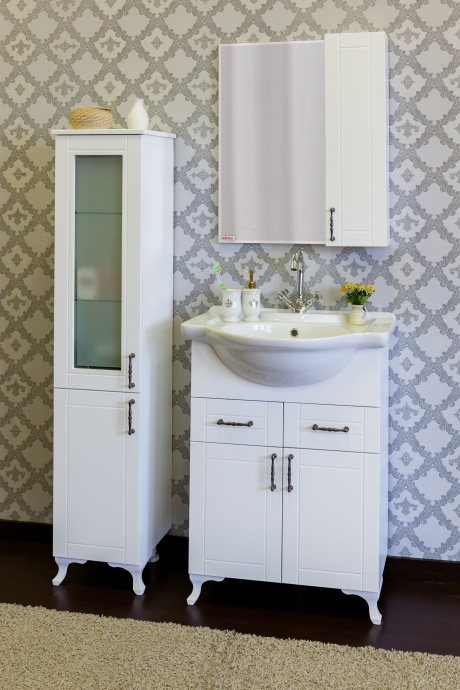 Зеркало-шкаф Sanflor Глория 65 R, белый С000005686 - 2