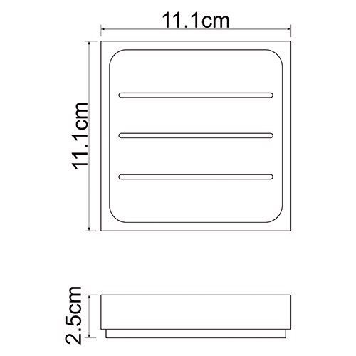 Мыльница Wasserkraft Leine K-3829 - 1