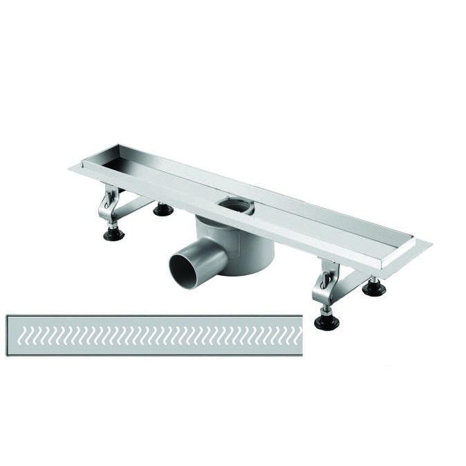 Душевой лоток RGW Shower Drain SDR-01-E1 80 на ножках хром 21210180-01 - 1