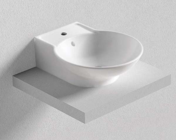 Раковина накладная Bien Harmony 46 белый HRLG04601FD1W3000 - 1