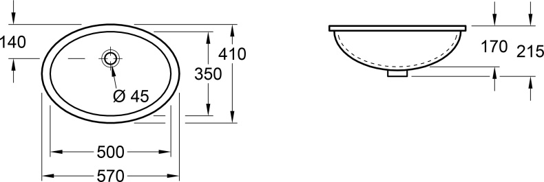 Раковина Villeroy & Boch Evana 614700R1 альпийский белый - 9