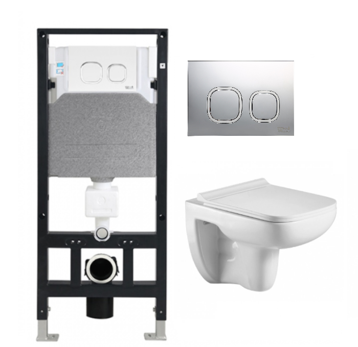 Комплект Weltwasser AMBERG 506 + KEHLBACH 004 GL-WT + AMBERG RD-CR  10000006804 - 0