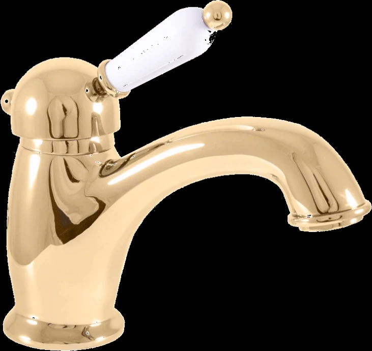 Смеситель для раковины Rav Slezak Labe золото L526.5Z - 0