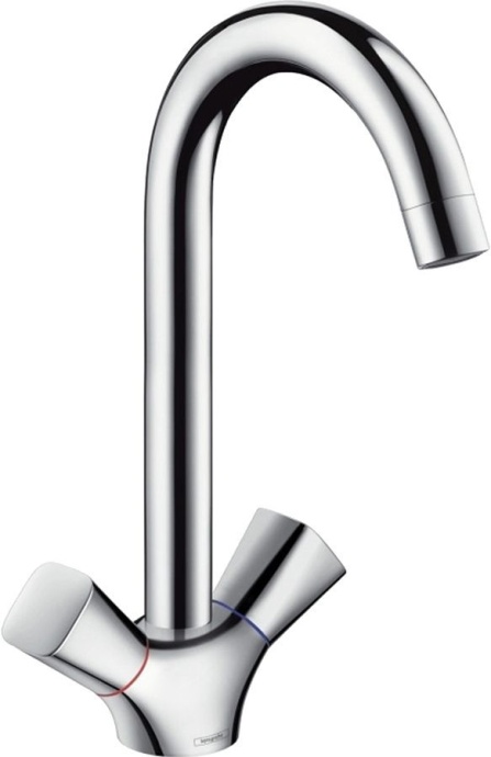 Смеситель Hansgrohe Logis 71280000 для кухонной мойки - 0