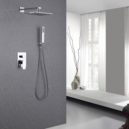 Душевой комплект Abber Weiss Insel хром  AF8018 - 1